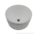 ISO9001 zinc alloy temperature selector knob